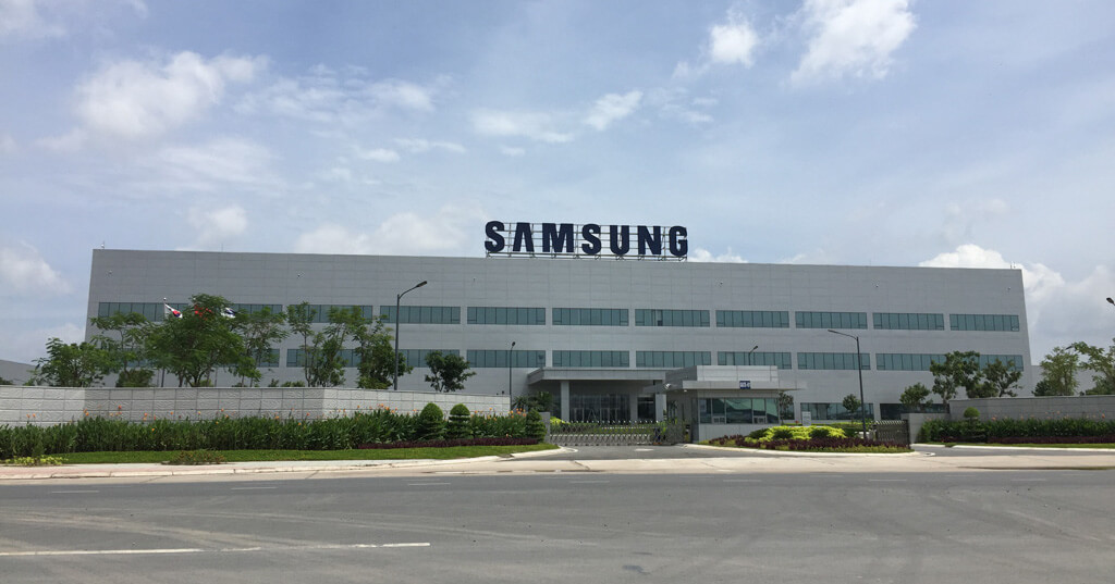 Nhà máy Samsung khu công nghệ cao Quận 9